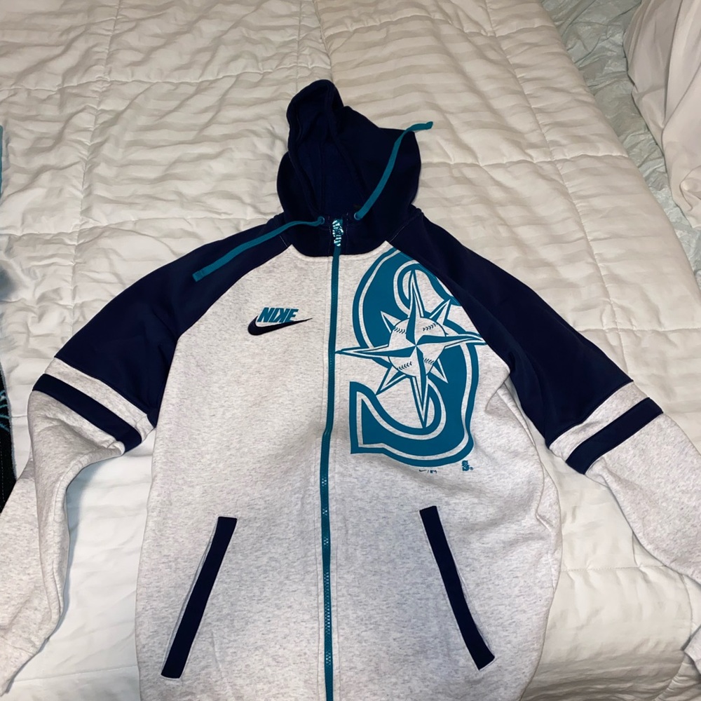 Nike Seattle Mariners Jacket Light Grey Heather